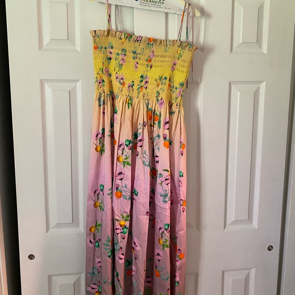 Cynthia rowley tie strap dress